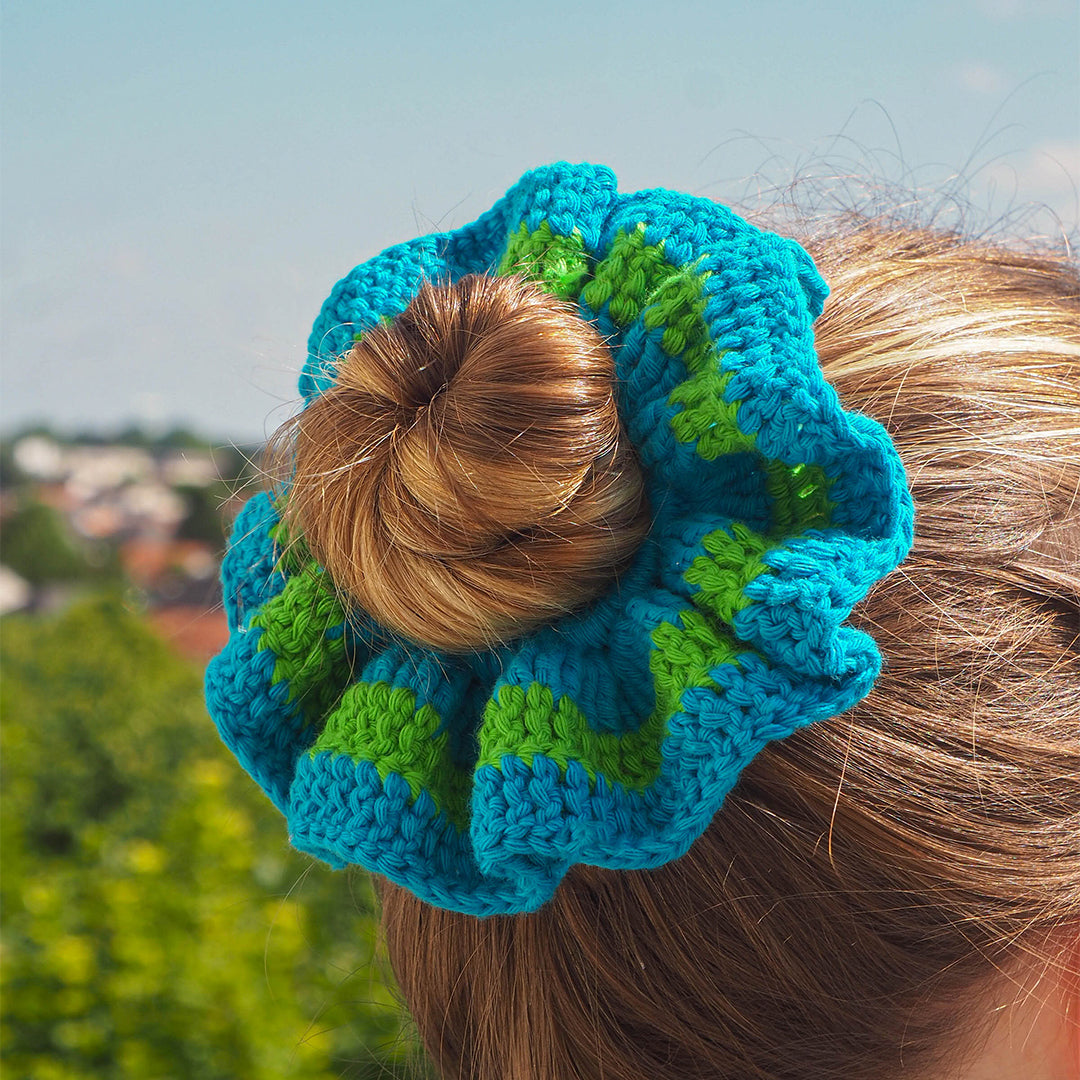 M - Blue and Green