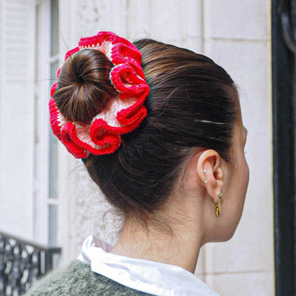 L - Pink and Red