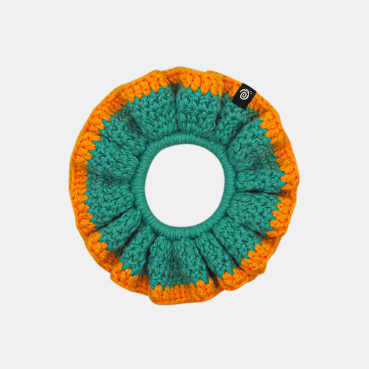 M - Turquoise and Yellow